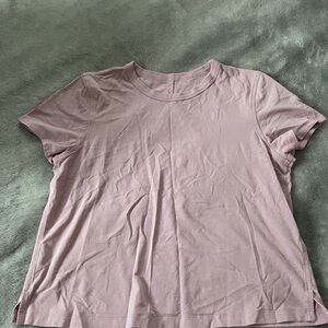 Lululemon lavender T-shirt